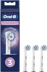 Oral-B Sensitive Clean Electric Replacement Heads Pack of 3