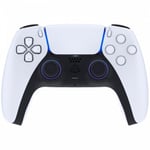 PS5 Controller Analog Accent Thumbstick Rings - Blue Azure Chameleon Flip