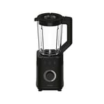 Haier Blender, I-Master Series 5 with 5 Variable Speeds, Ice Crusher, Smoothie Maker, Auto Clean, 1.7L Glass Jug, 0.6L Personal Jug, 1200W, hOn App, Black [HBL5B2 S5]