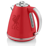 Swan Liverpool FC Retro Jug Kettle 1.5L Stainless steel 3000W Red SK19020LIVRN