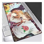 Magic Card Sakura 800x300mm speed Gaming Tapis de Souris, XL Anime Mouse Pad - Surface spéciale améliore la Vitesse et la précision, 3mm Base en Caoutchouc Antidérapant Surface-pour Ordinateur et PC, A