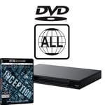 Sony Blu-ray Player UBP-X800 MultiRegion for DVD inc Inception 4K UHD