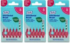 TePe Interdental Brushes 0.4mm 6 Pack | Oral Care | Dental Health X 3