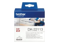 Brother DK-22113 - Clear - Roll (6.2 cm x 15.2 m) film - for Brother QL-1050, 10