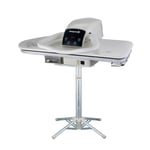 Steam Ironing Press Heavy Duty 81HD-White & Stand + FREE Iron/Filter/Cover/Foam