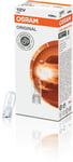 Osram Original Minixen - Glödlampa Sockelglödlampa 6W 12 V 1-pack - Ford - Peugeot - BMW - Mercedes - Land-rover - VW