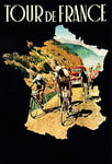 Schatzmix Tour de France Plaque Murale en métal 20 x 30 cm