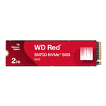 WD Red SN700 2TB NVMe SSD for NAS devices, with robust system responsiveness and exceptional I/O performance