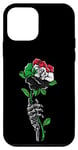 Coque pour iPhone 12 mini Soudan Rose Squelette Pride Drapeau Soudan Racines Souvenir Soudan