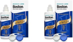 Boston Simplus Multi-Action Solution, 120ml Contact Lens Solution for Rigid Gas