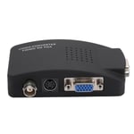 BNC S-Video till VGA HD-konverteringsadapter för dator PC-monitor UK EU-kontakt