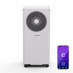 Aero Ring 9K Climatiseur 9000 BTU mobile et smart pour max. 31 m² avec commande vocale
