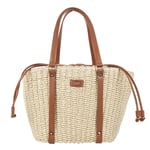 ULRIKA DESIGN Basket Straw - Stråväska/Kasse Brun