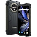 Smartphone Incassable Blackview BV9300 Pro 16Go+256Go 15080mAh(33W) Double écran 6.7" 64MP+32MP Android 13 NFC 100LM - Noir