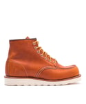 Red Wing Mens 875 Classic Moc Toe Leather Boots in Brown - Size UK 8