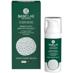 BasicLab Dermocosmetics Crème pour le visage prébiotique apaisante de jour et de nuit - 50 ml - Pour homme et femme - Soulage les irritations et les rougeurs - Réduit l'acné - Normalise la sécrétion