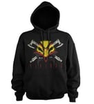 Hybris Vikings Eyes Hoodie (Black,4XL)