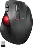 Elecom EX-G Right-Handed Trackball Mouse 2.4GHz Wireless Thumb Control with