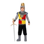 Kostume til børn Middelalder konge 5-6 år (3 Dele) 5-6 år