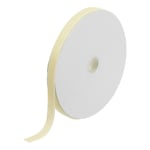Velvet Ribbon 5/8 Inch x 25 Yard Single Face Spool Silky Velvet Fabric Cream