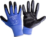 Lahti Pro Nitr. Gran.-Sort Handskar L222111p, 12 Par, "11", Ce, Lahti