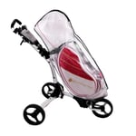 Liukouu Golf Bag Rain Hood, Golf Bag Rain Cover Waterproof PVC Golf Bag Rain Protection Cover for Most Golf Bags, Dustproof Rain Cover for Golf Bag & Cart