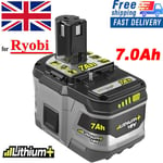 18V 7.0 Ah Lithium Battery For Ryobi P108 ONE+ Plus RB18L40 RB18L50 P104 Genuine