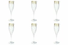 6x Yankee Candle Holiday Party Tealight Holder Champagne Glass NEW