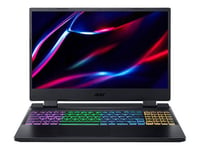 Acer Nitro 5 AN515-46 - AMD Ryzen 7 - 6800H / jusqu'à 4.7 GHz - Win 11 Home - GF RTX 3070 Ti - 16 Go RAM - 512 Go SSD - 15.6" IPS 1920 x 1080 (Full HD) @ 144 Hz - 802.11a/b/g/n/ac/ax (Wi-Fi 6E) - Noir vitreux - clavier : Français