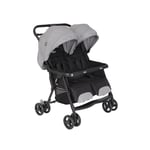 Graco Syskonvagn Duo rider Steeple Grey