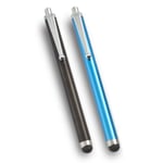 Blue/Black Capacitive/Resistive Touchscreen Stylus Pen suitable Compatible with ipad/2/3/4/ ipad Mini Samsung Note 10.1 Galaxy Tab Google Nexus 7 Kindle Fire HD Sony Xperia Tablet S Asus Transformer Pad Infinity Motorola Xoom BlackBerry Playbook HP Slate 