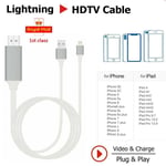 Lightning To Hdmi Cable For Ipad Iphone 5 6 7 8 X Xs Av To Tv 1080p Usb Charger