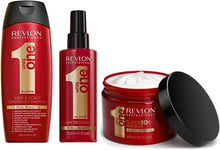 Revlon Professional uniqONE Pack X3 CHAMPU 300 ML + MASK 300 ml + Treatment 