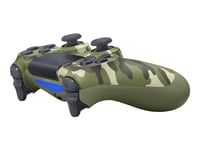 Sony DualShock 4 v2 - Spelkontroll - trådlös - Bluetooth - grön kamouflage - för Sony PlayStation 4