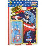 Hasbro Marvel Legends Series 10cm Retro 375 Collection Captain America Figure