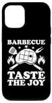 Coque pour iPhone 12/12 Pro Barbecue fumoir design pour barbecue à viande