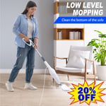 2800W Electrical Steam Mop Handheld Upright Floor Steamer Cleaner 20s Heat Time