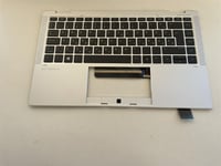 For HP EliteBook x360 1040 G8 M46731-211 Palmrest Cover Keyboard Hungarian NEW