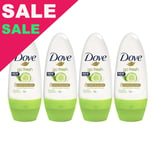 Dove Go Fresh Cucumber Women Roll-On Deodorant Antiperspirant 4 x 50ml
