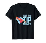 Funny Billiard Player Just The Tip I Promise 8-Ball Pool T-Shirt