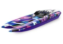 Traxxas DCB M41 Katamaran BL TQi TSM - Utan Batt/Laddare Lila