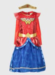DC Comics Wonder Woman Costume - 3-4 Years Blue