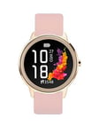 Sekonda Flex Ladies Silicone Strap Smartwatch - Rose Gold/Soft Pink
