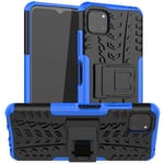 samsung Samsung A22 5G Heavy Duty Case Blue