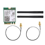 Kafuty For Intel 9260 + 2dB Antenna 1.73Gbps NIC Laptop Notebook 2.4G/5G Network Card NGFF/M.2 Support for Linux, for Google Chrome OS, for Windows and other Operating Systems.