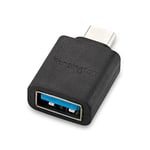Kensington CA1010 - Adaptateur USB-C vers USB-A (Mâle/Femelle), Plug & Play, Transfert de Données jusqu'à 5 Gbit/s, Charge Rapide (K33477WW)