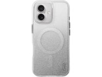 Uniq Coehl Lumino Apple Iphone 16 6.1" Magnetic Charging Dėklas Telefonui Sidabro Spalvos