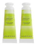 L'Occitane BARBOTINE Shea Butter Hand Cream Purse Size Duo: 2 x 10ml