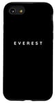 Coque pour iPhone SE (2020) / 7 / 8 Everest Souvenir / Everest Mountain Climber Police moderne