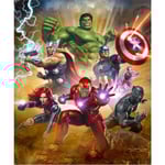 5D diamantmålning Avengers DIY full diamant dekorativt klistermärke 40*50cm
